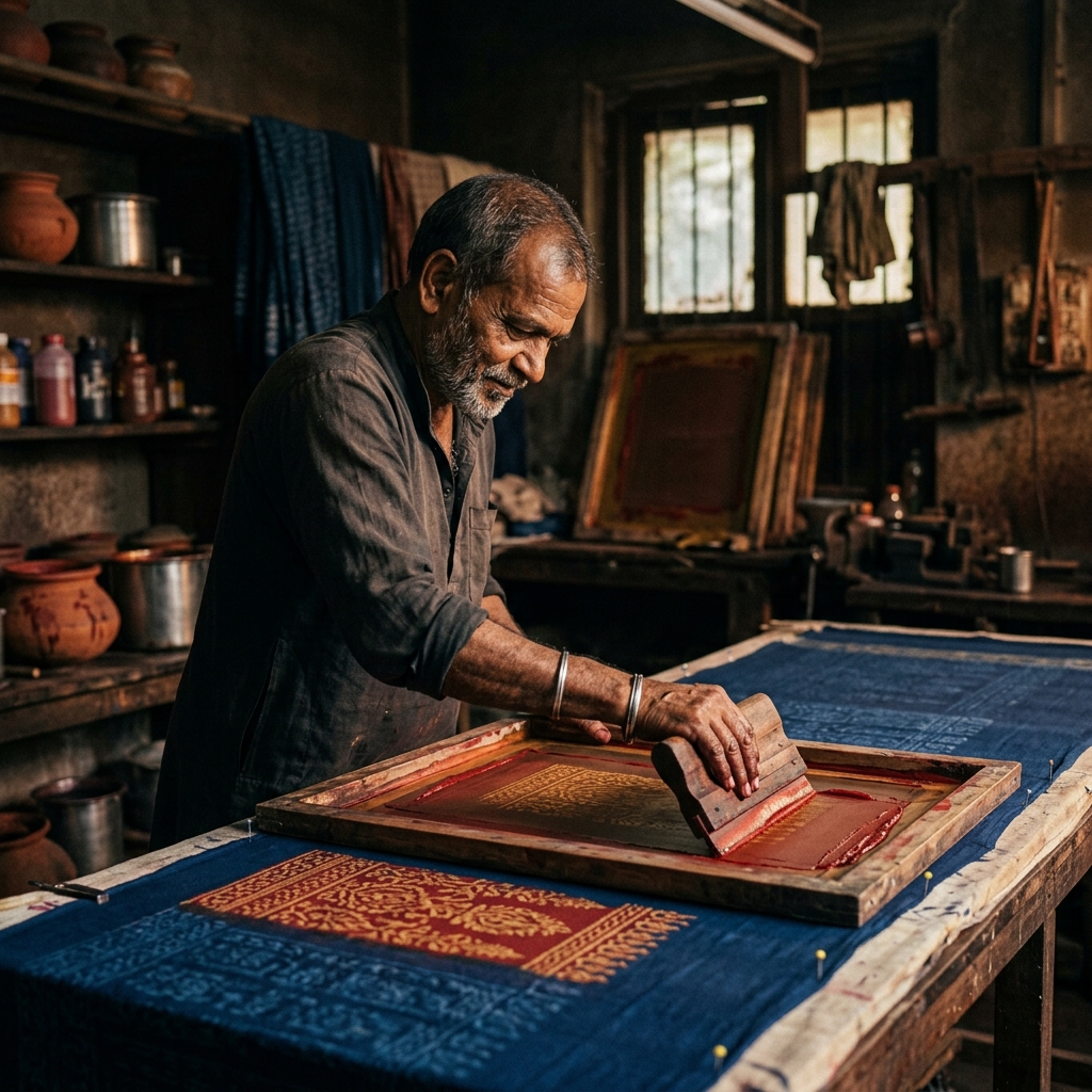 Traditional screen printing process since 1995