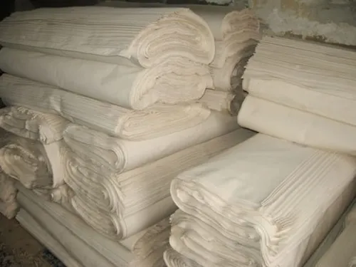Raw cotton fabric supply